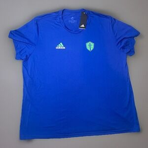 Women's Blue Seattle Sounders FC Soccer Shirt - 3 XL - New